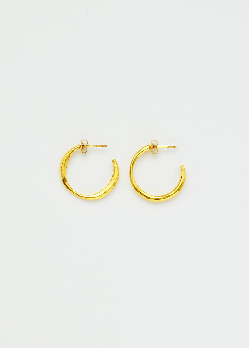 18kt Gold Vermeil PSTM Afghanistan Rabica Hoops