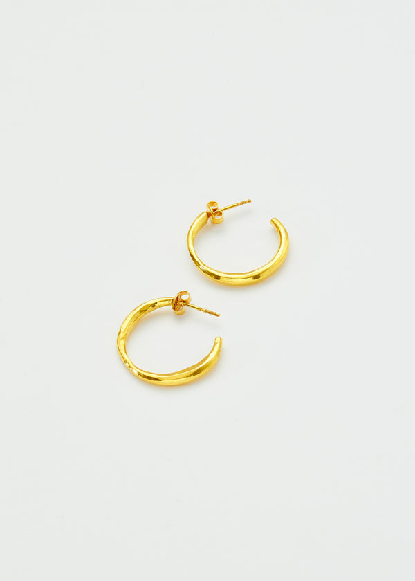 18kt Gold Vermeil PSTM Afghanistan Rabica Hoops