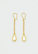 18kt Gold Vermeil PSTM Afghanistan Nadia Single Drop Earrings