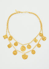 18kt Gold Vermeil PSTM Afghanistan Hawa Necklace