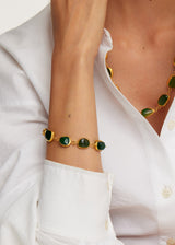 18kt Gold Vermeil PSTM Afghanistan Jade Tanweer Bracelet