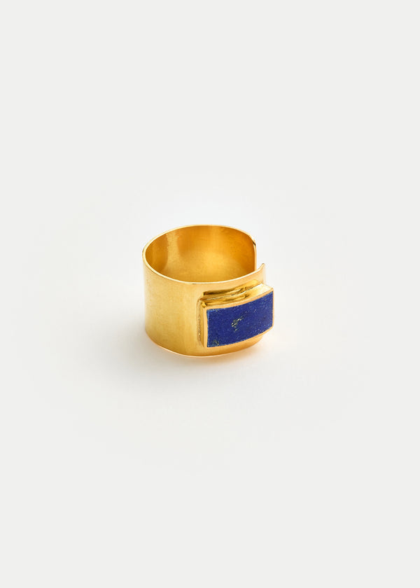 18kt Gold Vermeil Next Generation Lapis Yasamen Ring