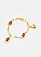 18kt Gold Vermeil PSTM Afghanistan Ruby Bracelet
