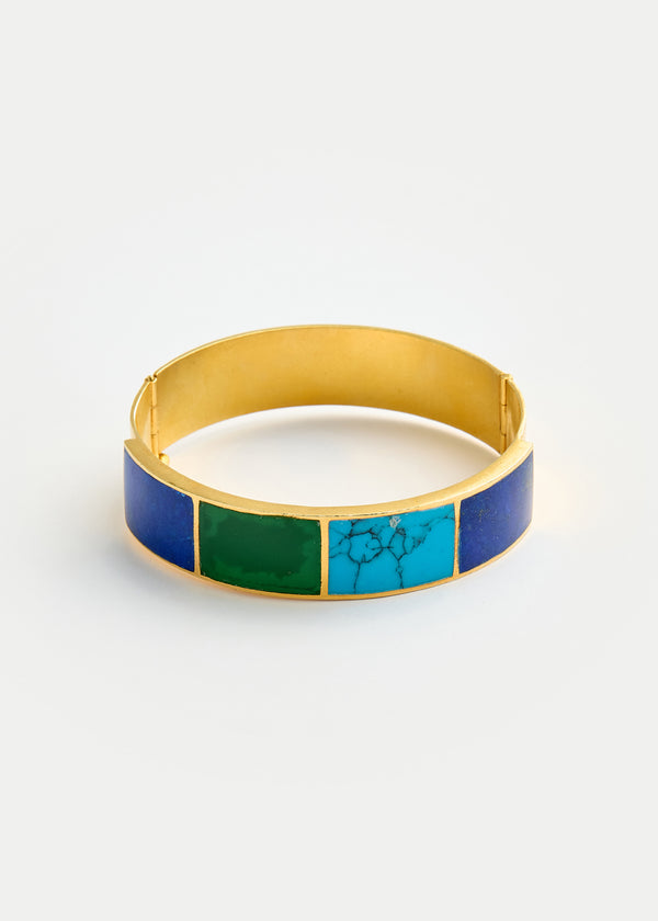 18kt Gold Vermeil PSTM Afghanistan Shadmehr Bangle 