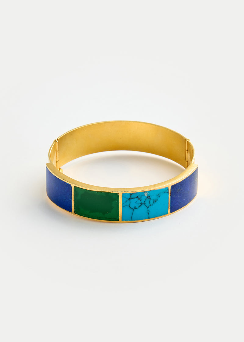 18kt Gold Vermeil PSTM Afghanistan Shadmehr Bangle 