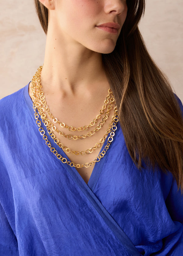18kt Gold Vermeil PSTM Afghanistan Aryub Necklace