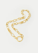 18kt Gold Vermeil PSTM Afghanistan Yasmin Chain Necklace