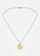 18kt Gold Vermeil PSTM Afghanistan Najwa Heart Pendant on Chain