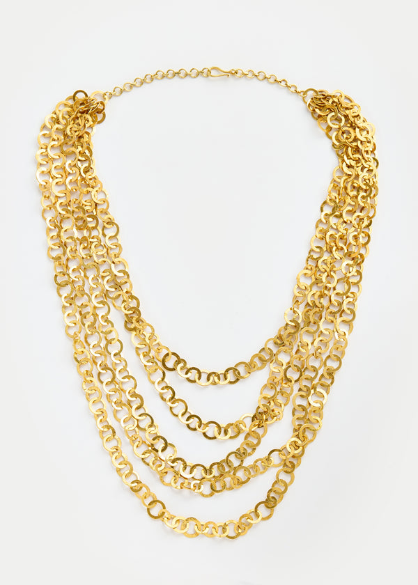 18kt Gold Vermeil PSTM Afghanistan Rumee Necklace