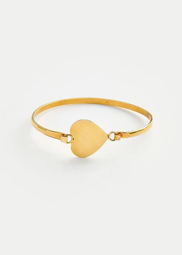18kt Gold Vermeil PSTM Afghanistan Zindagi Heart Cuff