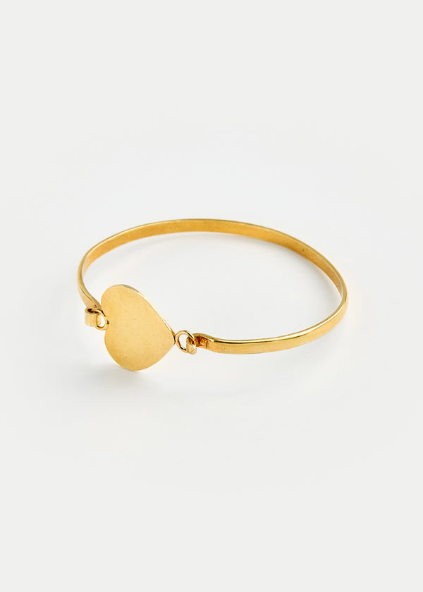 18kt Gold Vermeil PSTM Afghanistan Zindagi Heart Cuff