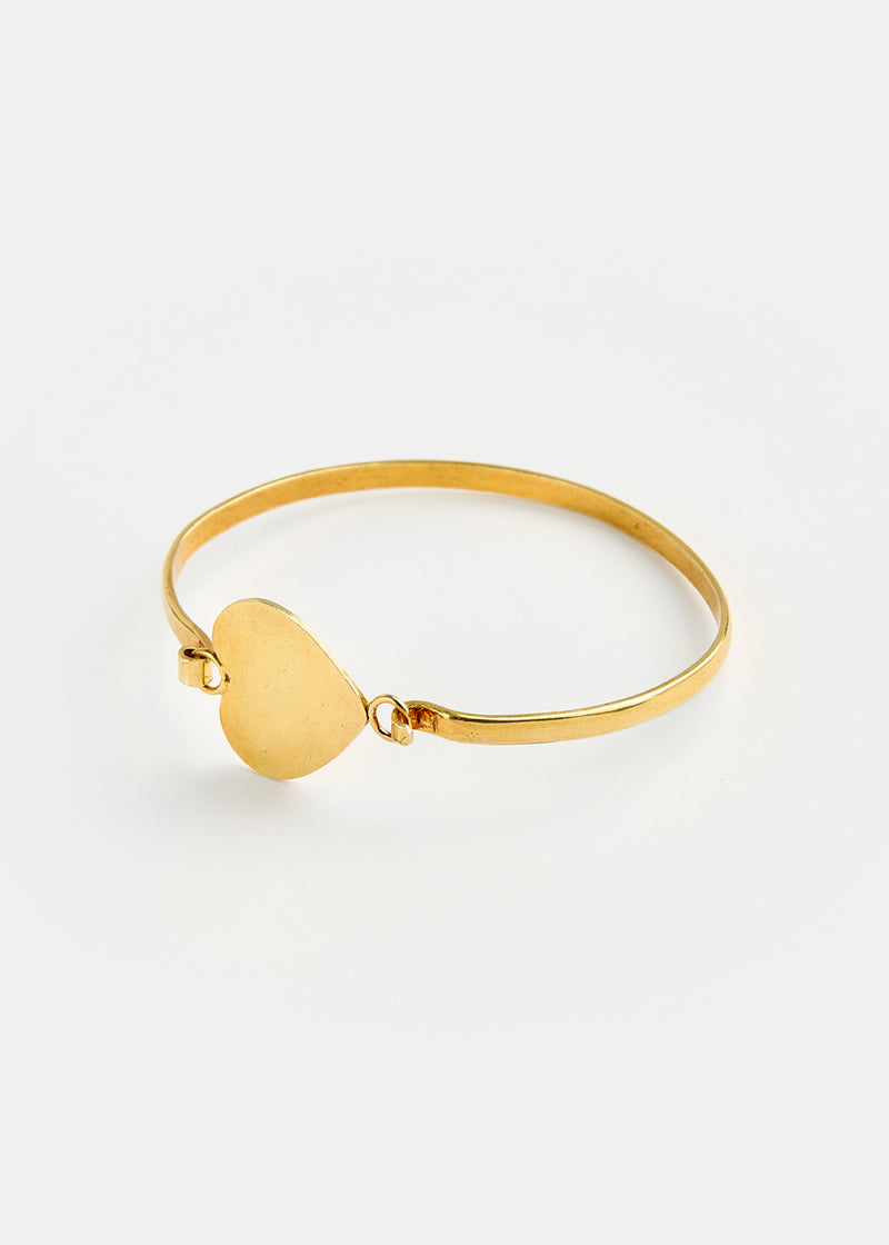18kt Gold Vermeil PSTM Afghanistan Zindagi Heart Cuff