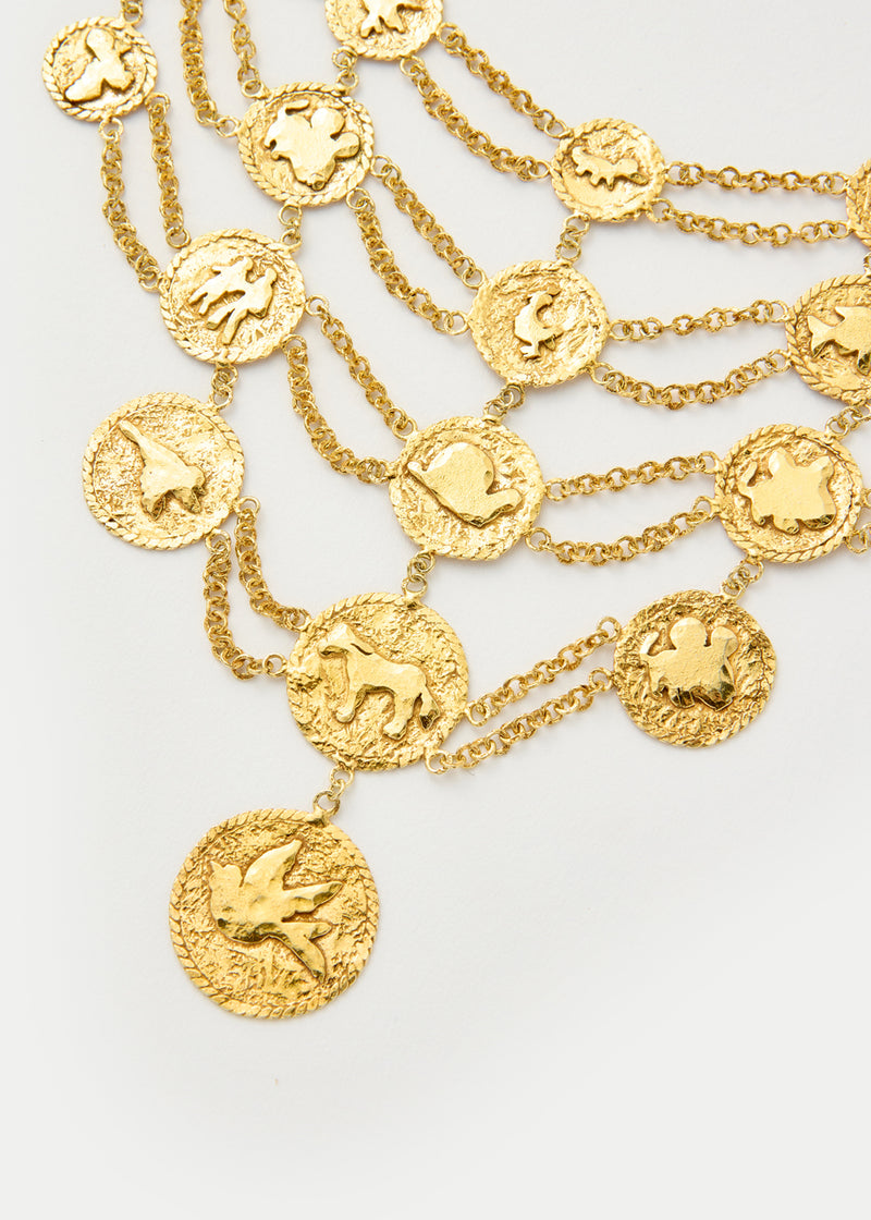 18kt Gold Vermeil PSTM Afghanistan Nafisa Necklace