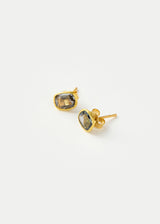 18kt Gold The Middle Path Spinel Classic Studs