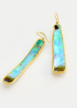 18kt Gold Beachcomber Long Drop Earrings