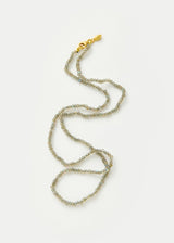 18kt Gold Labradorite Beaded Necklace