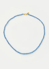 18kt Gold Kyanite Beaded Necklace