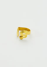 18kt Gold PSTM Myanmar Poseidon's Waves Ring