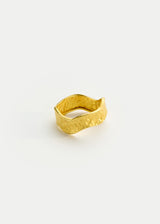 18kt Gold PSTM Myanmar Wave Ring