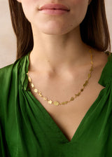 18kt Gold PSTM Myanmar Tender Greens Animal Necklace