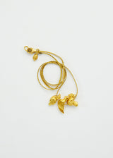 18kt Gold We Are Everything Bird Cluster on Cord