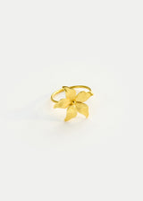 18kt Gold Flora Five Petal Ring