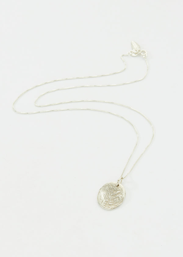 Sterling Silver Bethlehem Olive Branch Necklace