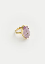 18kt Gold Vermeil PSTM Afghanistan Amethyst Marwa Ring 