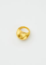 22kt Gold Starburst Dome Ring