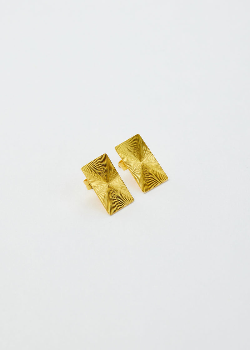 22kt Gold Starburst Earrings