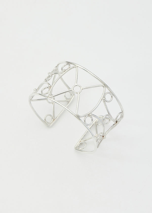 Sterling Silver Next Generation Saeeda Cuff