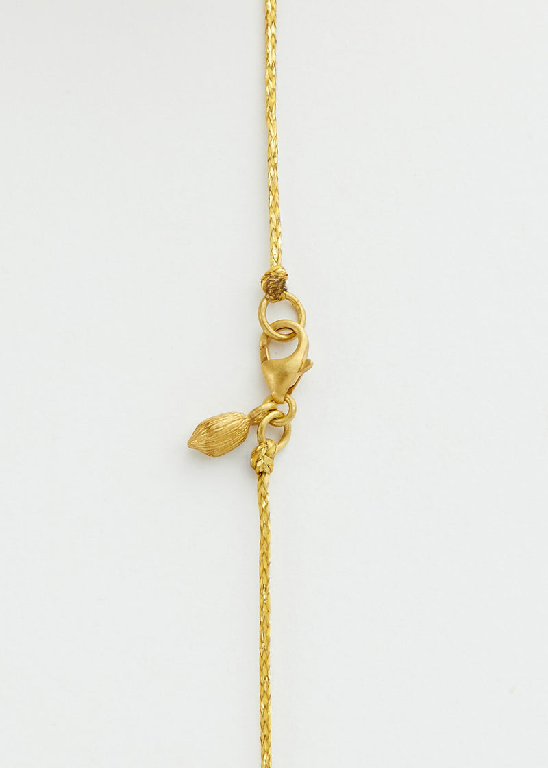 18k Gold Pendant Chain Necklace Gold Saint Pendant Necklace -  UK