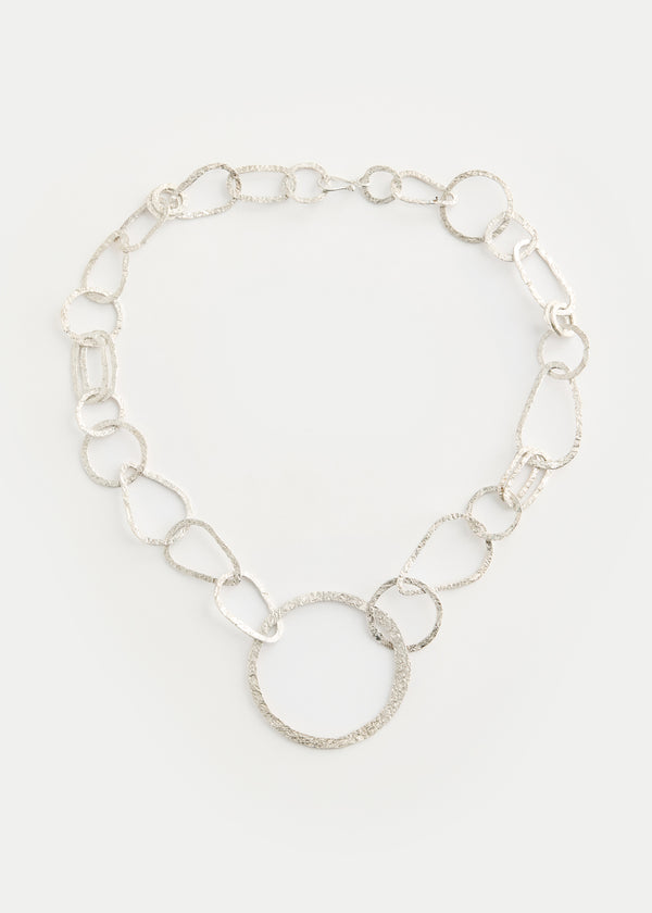 Sterling Silver PSTM Afghanistan Kushan Chain Necklace