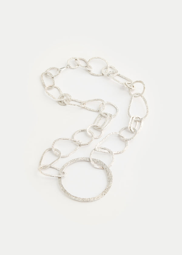 Sterling Silver PSTM Afghanistan Kushan Chain Necklace