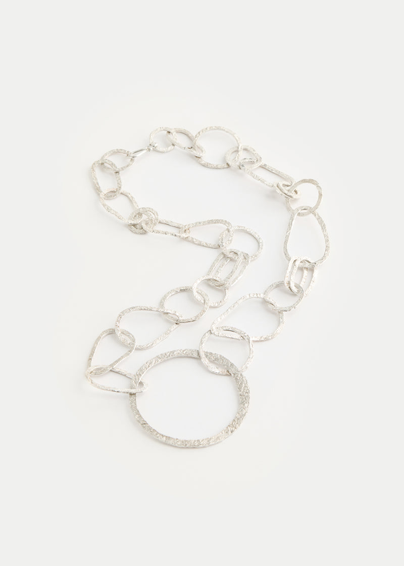 Sterling Silver PSTM Afghanistan Kushan Chain Necklace