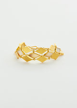 18kt Gold Vermeil PSTM Afghanistan Agate Bamyan Triple Line Bracelet