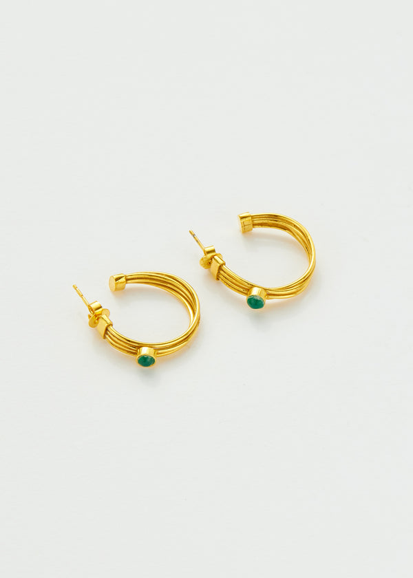 18kt Gold Vermeil Next Generation Zulaikha Hashemi Earrings