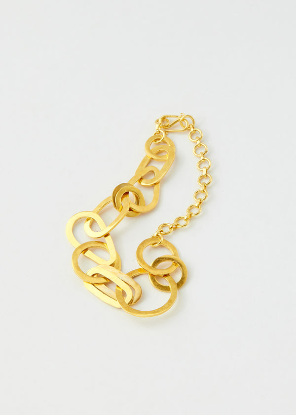 18kt Gold Vermeil PSTM Afghanistan Zarrah Chain Bracelet
