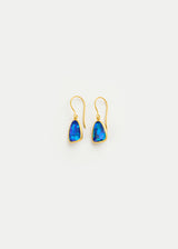 18kt Gold Opal Small Single Drop Earrings