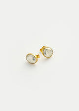 Sterling Silver & Brass PSTM Afghanistan Durrani Studs