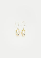 Sterling Silver & Brass PSTM Afghanistan Durrani Single Drop Earrings