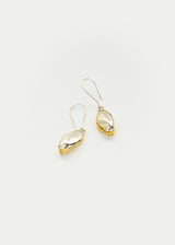 Sterling Silver & Brass PSTM Afghanistan Durrani Single Drop Earrings