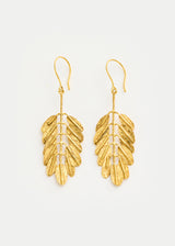 18kt Gold Vermeil PSTM Afghanistan Small Bumi Earrings