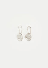 Sterling Silver Bethlehem Olive Leaf Single Drop Earrings Image 1