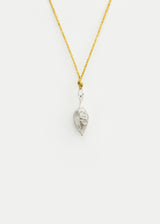 Sterling Silver PSTM Palestine Seed Pendant on Cord