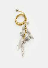 Stearling Silver PSTM Palestine Seeds & Leaves Cluster on Cord 