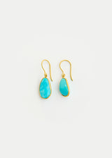 18kt Gold Hathor Single Drop Earrings