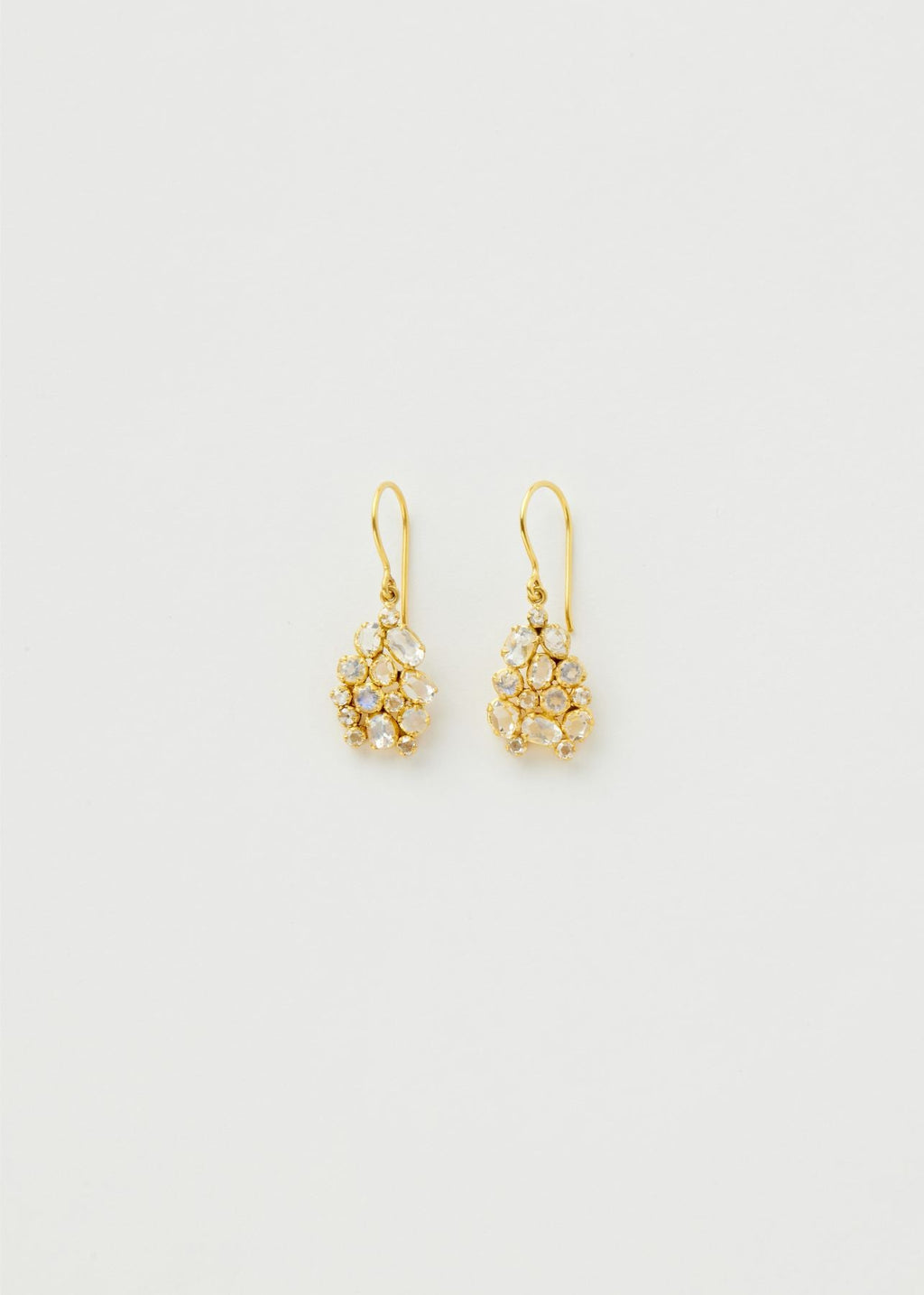 18kt Theia Cluster Earrings