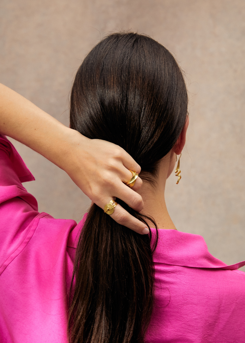 18kt Gold Zen Rocks Ring