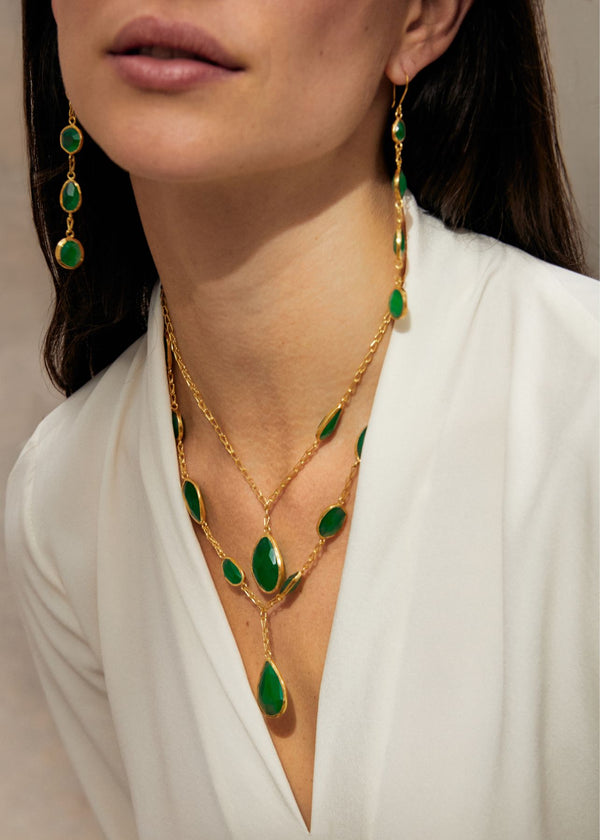 18kt Gold Vermeil PSTM Afghanistan Barekzai Maryam Necklace